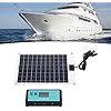 50W Solar Panel Kit, High Efficiency Solar Charger with 100A MPPT Controller for RV, Trailer, Boat, 12V Battery, Solar Battery Charger