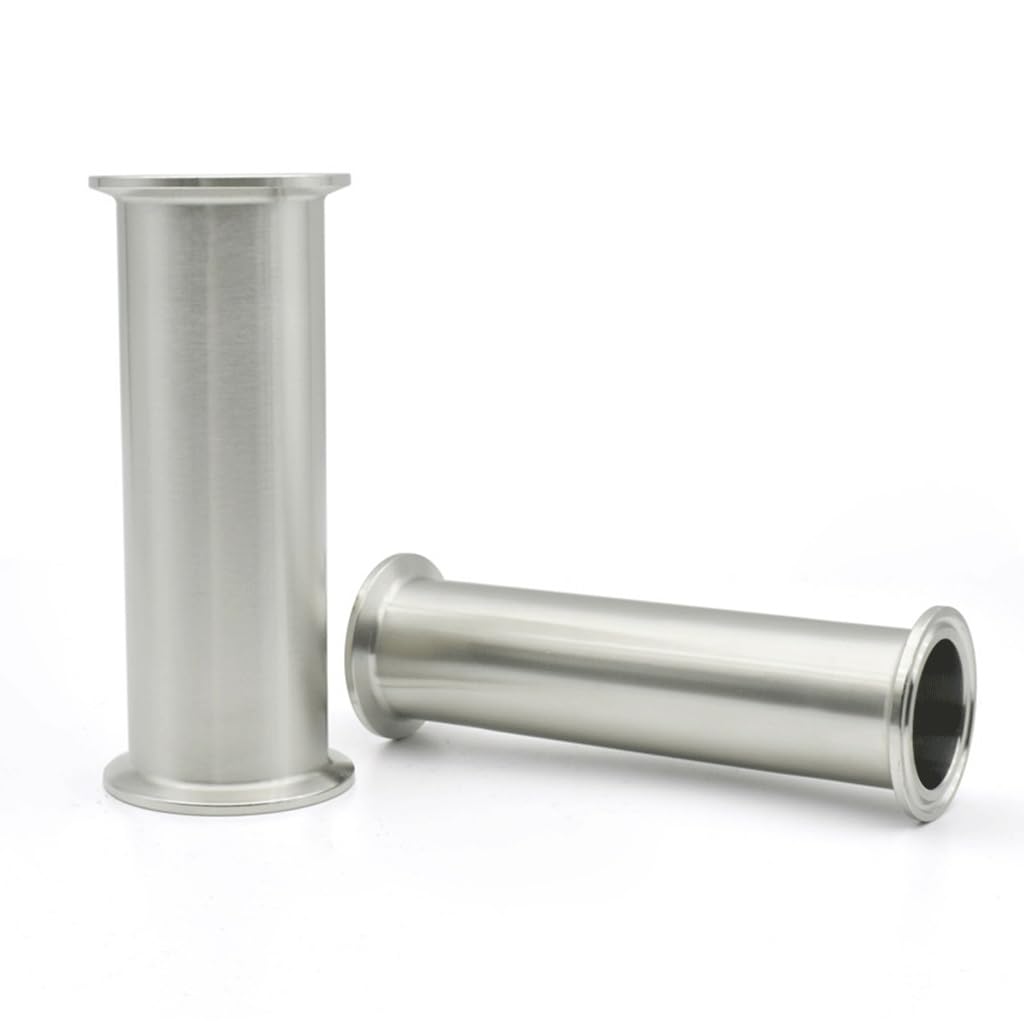Złączka rurowa ze stali nierdzewnej 316 Domowy pierścień Trzy klipsy, do domowego ogrodu Projekty DIY Akcesoria do rur okrągłych(OD51 X Ferrule64,Length 350mm)