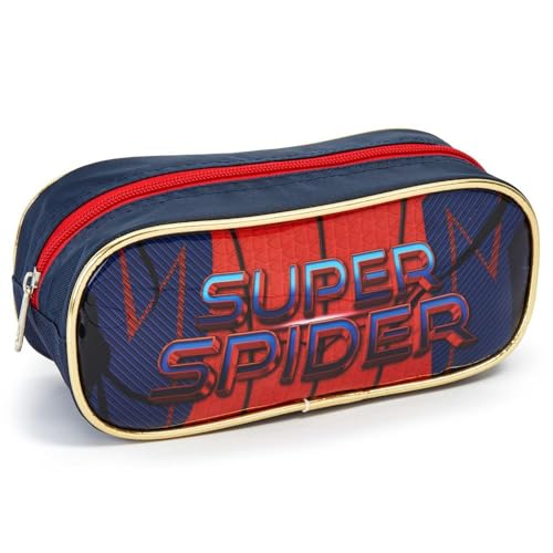 Estojo Escolar Homem Aranha Seanite