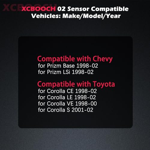 Sensor de Oxígeno Automotriz Set x2 XCBOOCH miniatura 4