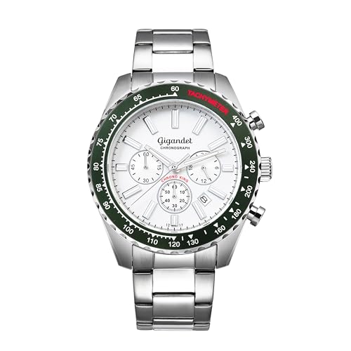 Montre quartz japonais Gigandet Hommes bracelet acier inoxydable analogique 14VNAG28NE