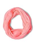 Softer Plissee Loop von Cecil CECIL Damen Schal 570819, Orange (neon apricot 11646), One Size(Herstellergröße:A)