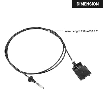 まみ様分　FHE1250T5EWW ７本 Hood Latch Cable Hood Release Cable Hood Control Cable