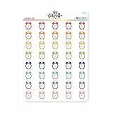 Alarm Clock Planner Stickers - S058