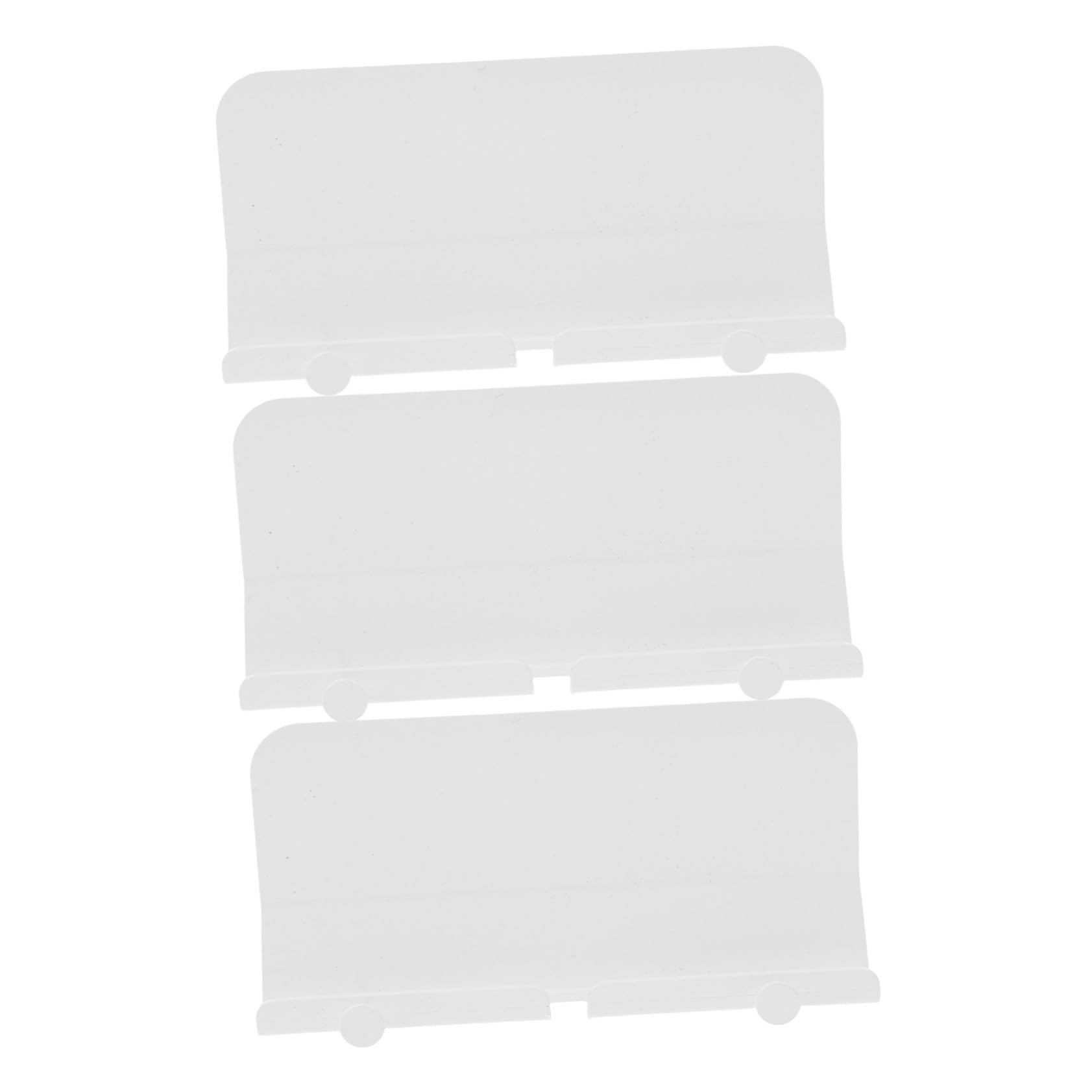 Soporte de pared para móvil HEALSOPTHY blanco pack de 3 piezas de ABS para salón 8
