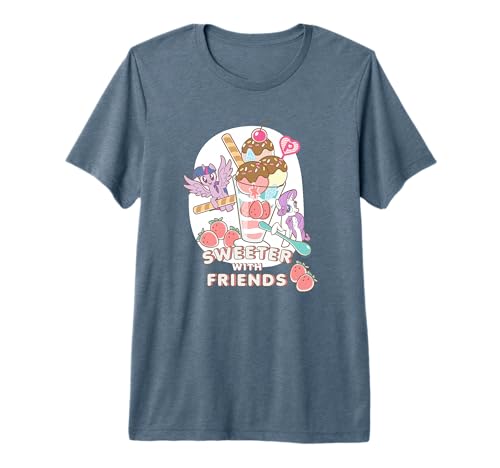 T-shirt My Little Pony Sweeter With Friends vêtement rose imprimé