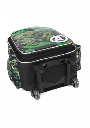 Mochila Carrinho Luxcel Hulk Verde Ic38102ag