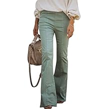 Sidefeel Womens Flare Jeans Strenchy Elastic High Waisted Bell Bottom Bootcut Denim Pants