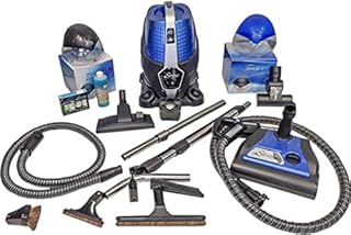 Sirena Vacuum Cleaner Deluxe Pack - Lightweight Water Filtration Pet Vacuum - Bonus 2 Twister Air Purifier, HEPA Filter and Turbo Brush - Hardwood Floor Sweeper and Pet Hair Cleaner