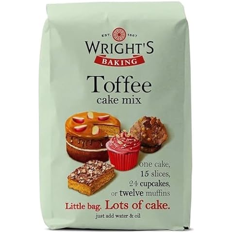 Wright's Toffee Cake Mix with Toffee Pieces Cover