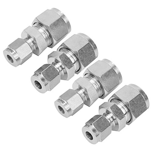 Accesorios de compresión de acero inoxidable 304 para reforma de fontanería y riego 8