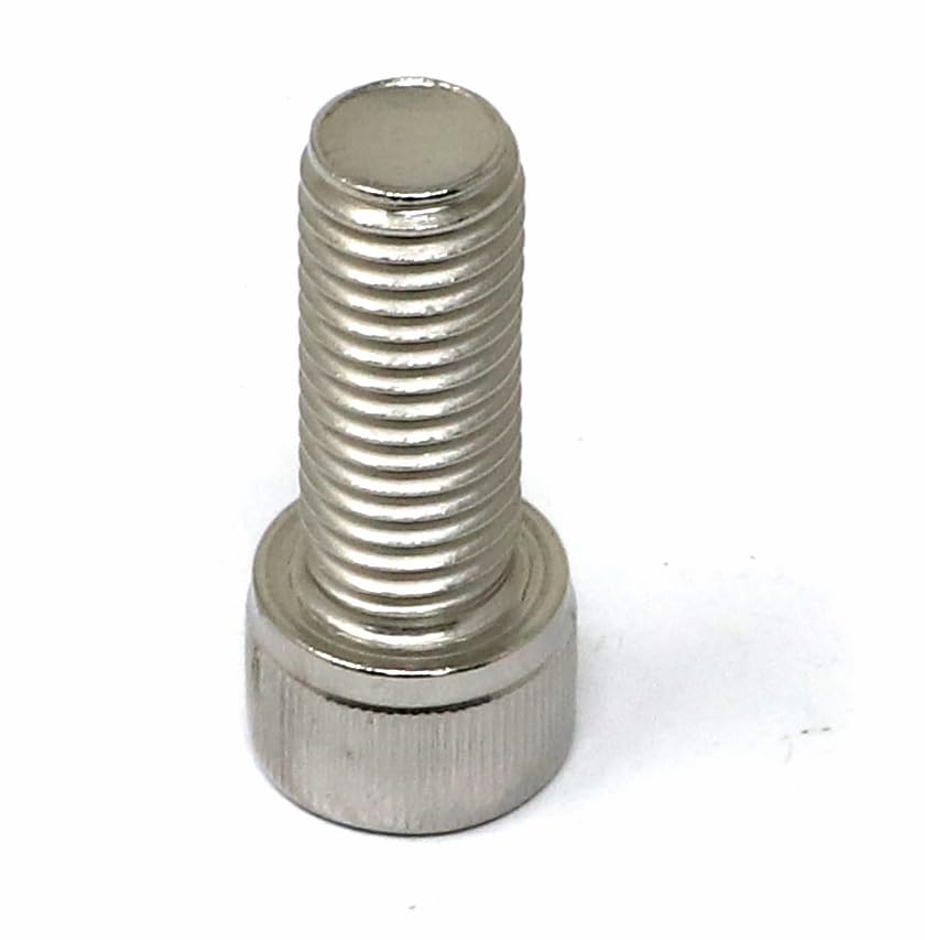 Image of iexcell 5 Pcs M12 x 30mm Thread Pitch 1.75 mm Stainless Steel 304 Hex Socket Head Cap Screws Bolts Kit