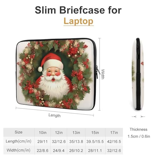 Funda Para Laptop 13 Pulgadas Santa Claus Resistente Al Agua miniatura 2