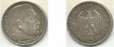 Germany: Third Reich 1935-F 5 Reichsmark, KM-86