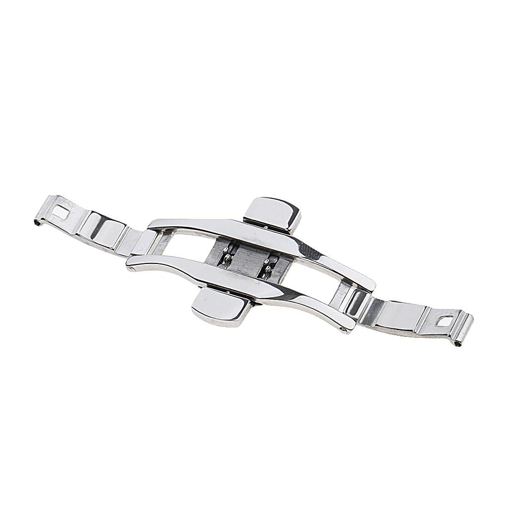 CALANDIS Stainless Steel Double Push Button Butterfly Deployment Watch Buckle 6x25mm (B09ZTXS1FW) Amazon Price History, Amazon Price Tracker