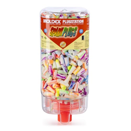 MOLDEX 6645 Sparkplugs Plug station, Earplug Dispenser (Pack of 500)