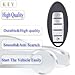 XYSKJFOB Key fob Replacement fits for Nissan Rogue 2016-2020 Smart Car Keyless Entry KR5S180144106 285E3-6FL7B 285E3-6FL7A 433.92MHZ 4A