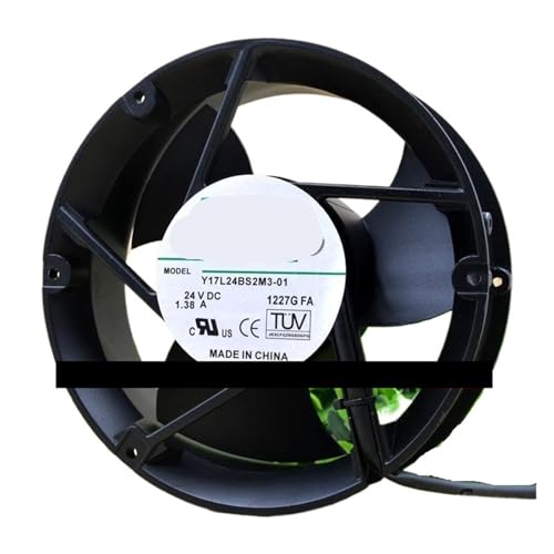 Ventilateur 17251 24V 1.38A Y17L24BS2M3-01 de 17cm pour refroidissement axial
