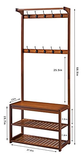 coat and boot stand