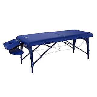 Master Massage Montclair LX Table de Massage Bleu impérial 70 cm
