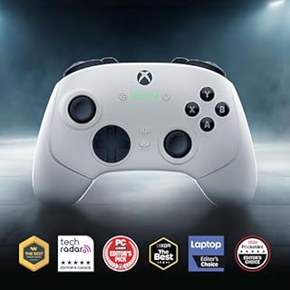 Razer Wolverine V3 Pro Wireless Gaming Controller: Licensed for Xbox Series X|S, Xbox One, Windows PC - 6 Remappable Buttons - Fast Triggers - Customizable Thumbsticks - Wired Tournament Mode - White