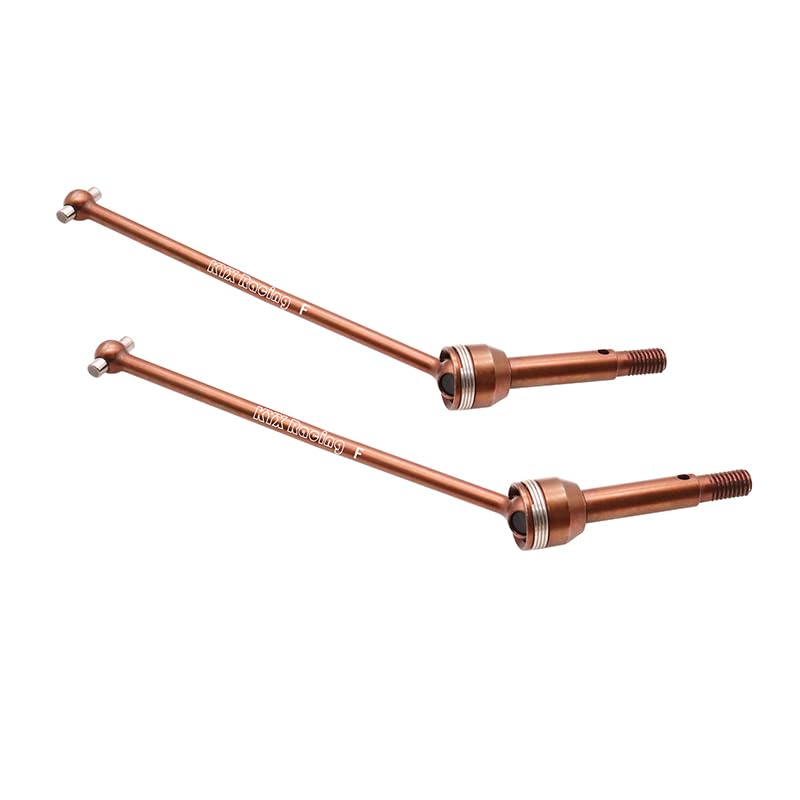 KYX Racing Hard Steel Front CVD Drive Shaft Upgrades Parts Accessories for 1/10 Losi Baja Rey 2.0 F100