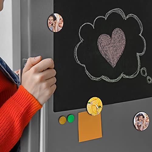 12 Pieces Sublimation Blank Fridge Magnets Round Soft Refrigerator Magnet Diy Decorative Magnets Funny Fridge Magnets For Kitchen Fridge Whiteboard Map Calendar Decor Diy Projects #TOP6