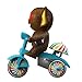 Super7 Super Cycles Bat Boy Brown with Wind-Up Blue Trike - 5