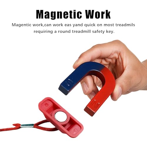 Flylin 2PCS Treadmill Magnet Safety Key, Universal Lightweight Red Treadmill Security Key Replacement, Rectangle Plastic Running Machine Key for Most Treadmill (15x40mm) by Flylin - Image 6
