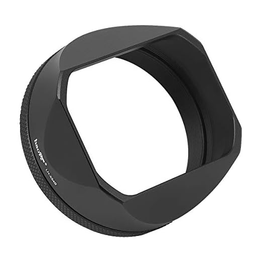 Haoge Metal Lens Hood for Fujifilm