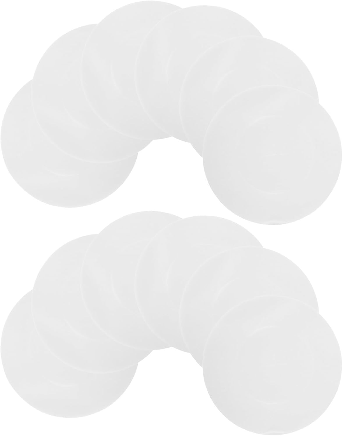 White Paper Kitchen Oil Absorbing Paper 30pcs for Soup Cleanup