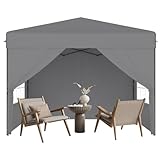 Votre spécialiste personnel de la météo en plein air : qu'il s'agisse d'un soleil brûlant de midi ou d'une pluie soudaine d'été, cette tonnelle de jardin vous protégera de manière fiable. Le revêtement argenté de qualité supérieure agit comme un toit de tente thermorégulateur, tandis que la construction étanche vous garde au sec. Cet ensemble complet en fait un véritable pavillon imperméable et stable et résistant à l'hiver, qui vous accompagne dans toutes les activités de plein air