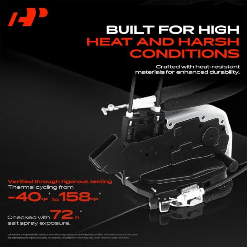 Image of A-Premium Rear Left Driver Side Door Lock Actuator Compatible with Nissan | for Sentra 2007-2011 Sedan