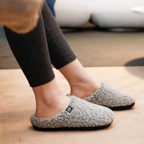 RockDove Women's Plush Sherpa Fleece Clog Slipper