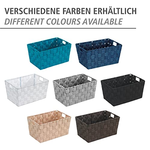 WENKO Cestino da bagno Adria S, marrone - cestino