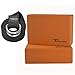 Timberbrother Set of 2 Yoga Blocks - Choose Your Color & Size (Orange, 9" x 6" x 3" (2pc))