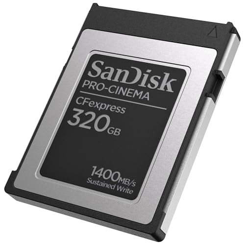 SanDisk PRO-CINEMA CFexpress Type-B Card 320GB SDCFEC-320G-GH4NN