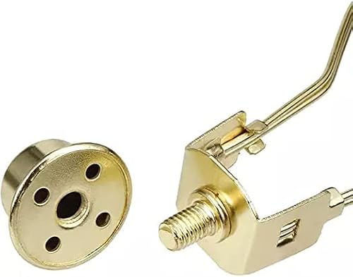 Woyttsysm Lamp Shade Light Bulb Clip Adapter -Keep Lamp Shade Hardware In Place Spring Clip For Light Bulb - 2 Pack（Bronze) #TOP3