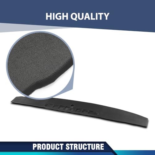 PIT66 Dash Cover Cap Panel Defrost Vent, Compatible with Chevy Tahoe Avalanche Suburban & GMC Yukon/XL/Denal & Cadillac Escalade 2007-2014, Fit Silverado Sierra 2007-2013 Dashboard Instrument Black by PIT66 - Image 5
