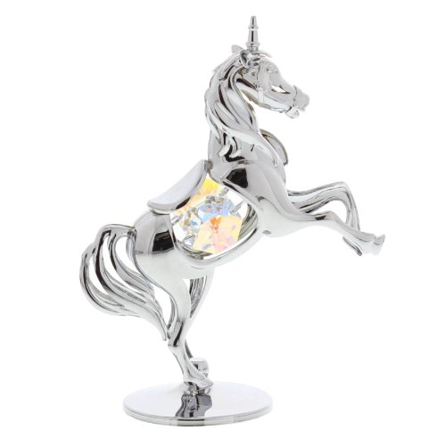 Crystocraft Unicorn Ornament With Crystals from Swarovski