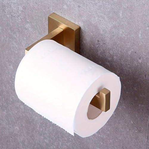 Kit Acessórios Banheiro Aço Inox 304 Luxo 4 Peças Cor Dourado - Brinovar