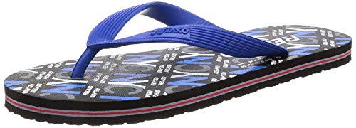Image of Relaxo Plus Men's Blue Black Slippers-6 (RP0012G BLBK0006)