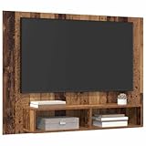 Matériau en bois durable et construction stable - Fabriqué en bois de qualité supérieure - Ce meuble bas garantit durabilité et résistance. La construction robuste permet un montage mural sûr et assure la stabilité, parfait comme meuble TV ou meuble TV.