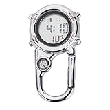 Compagnon d'aventure en plein air : grimpez, faites de la randonnée et explorez en toute confiance grâce à notre montre mousqueton multifonctionnelle, conçue pour les amateurs de plein air qui ont besoin d'une chronométrage et d'une navigation fiables dans un seul appareil compact.