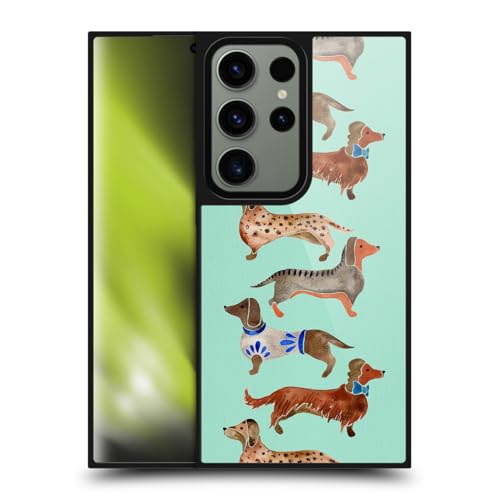 Coque de protection haut de gamme Samsung S24 Ultra Cat Coquillette Teckels