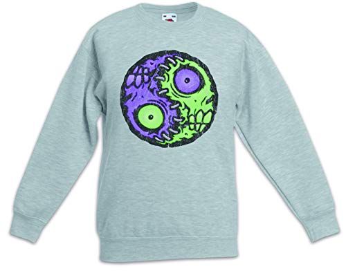 Sweat-shirt zombie yin yang enfants pull confortable sans irritation