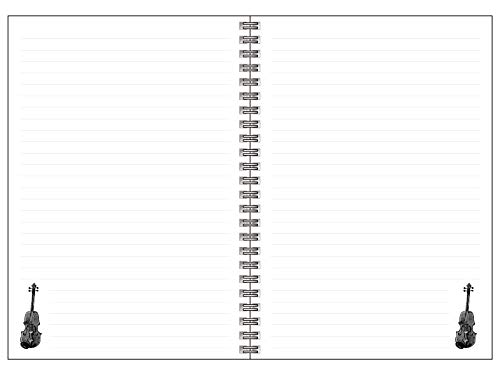 Amazon | A5リングノート「楽器総柄」 音楽 生活雑貨 グッズ かわいい