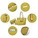 Women Fashion Handbags Wallet Tote Bag Shoulder Bag Top Handle Satchel Purse Set 4pcs