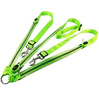 lihsong LED-Pferd Brustplatte Kragen Hohe Sichtbarkeit Tack für Reiten Verstellbare Sicherheits Ausrüstung (Grün)