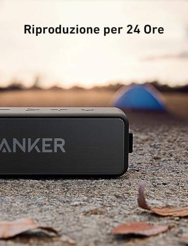 Soundcore Anker 2, Cassa Bluetooth Portatile, IPX7, 24 Ore - Immagine 4